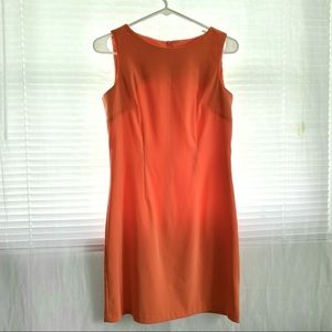 ALYX Coral Orange Sheath Dress